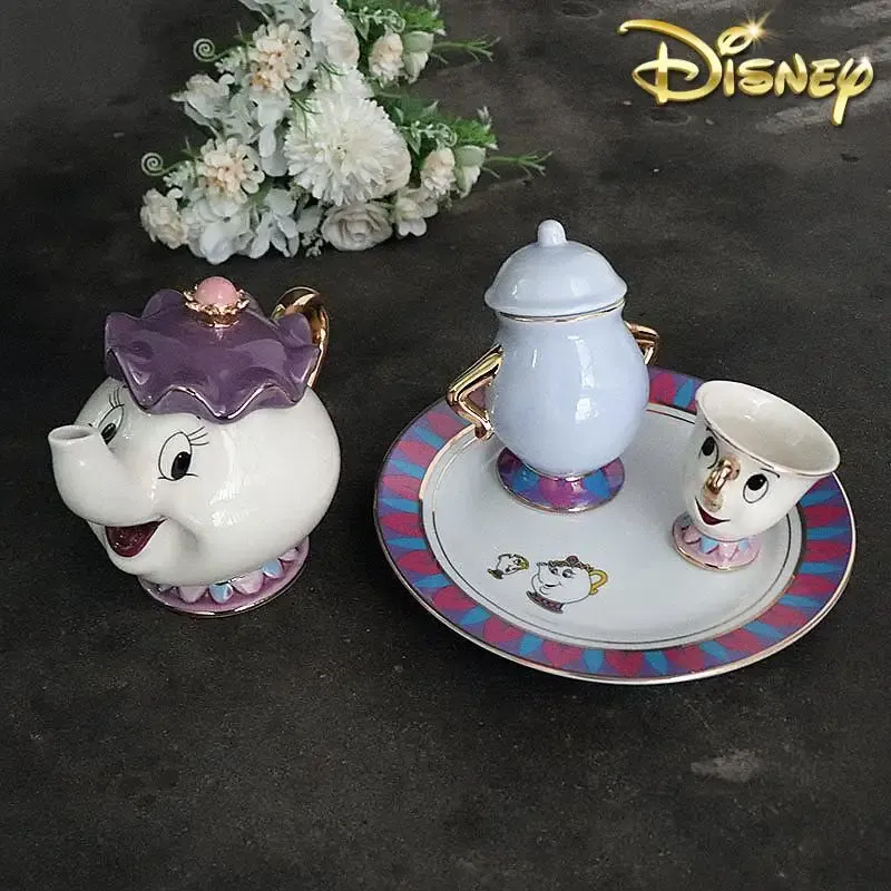 Coffee Tea Gift Set - Горячая новинка: Чайник-фляга «Красавица и Чудовище»