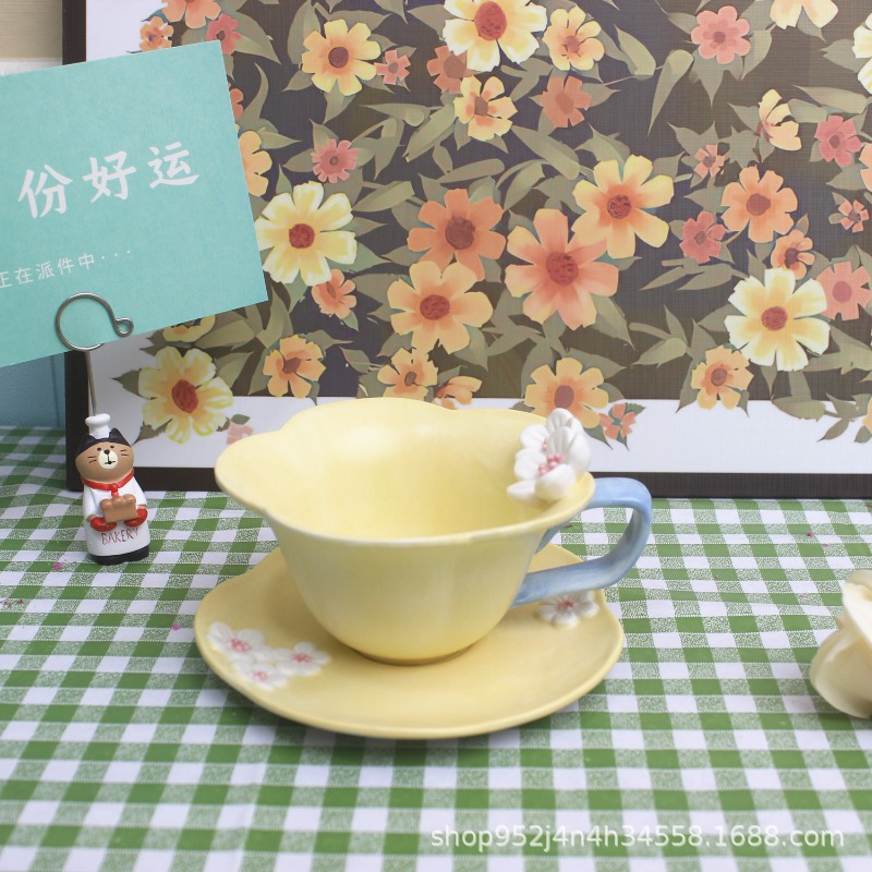 Espresso Cup Saucer - Набор кофейных чашек с блюдцами: простая