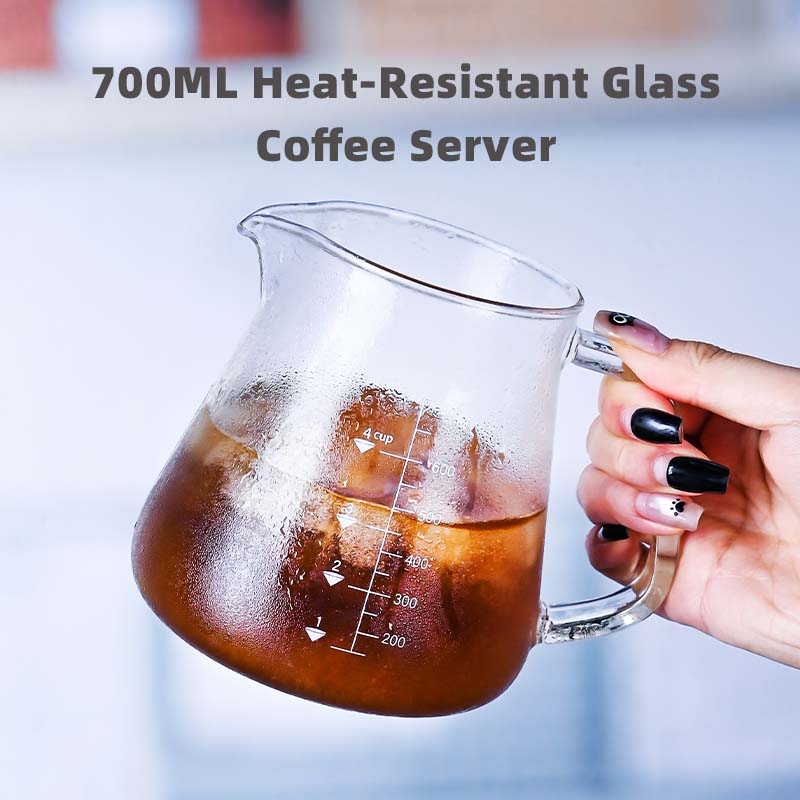Coffee Tea Pot - Новый стеклянный кофейник из боросиликатного стекла
