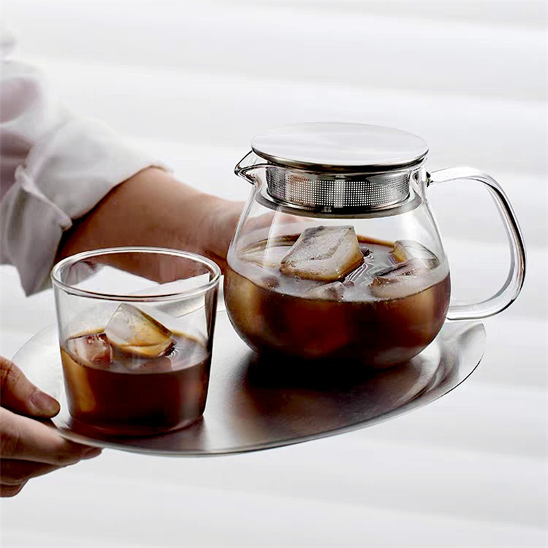 Coffee Tea Replacement - Японский безопасный прозрачный стеклянный чайник для