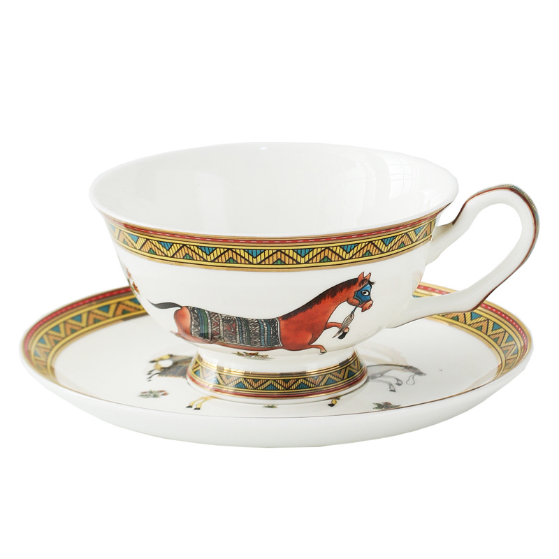 Coffee Tea Gift Set - Фарфоровый набор: чашка и блюдце с