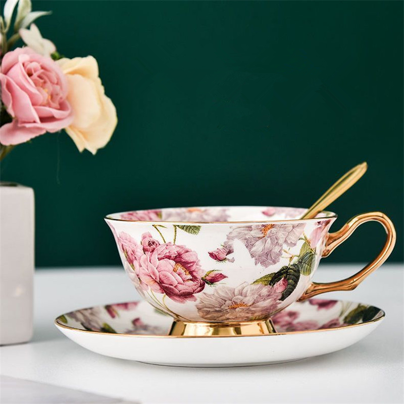Espresso Cup Saucer - Новинка! Изысканный чайный сервиз из костяного