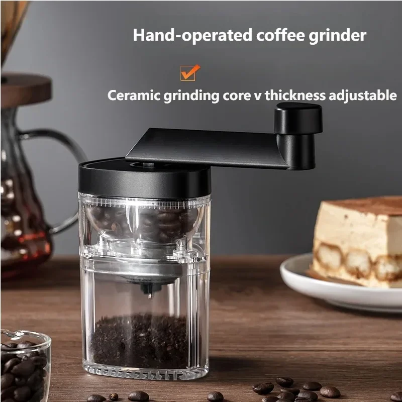 French Press Coffee & Tea - Керамическая ручная кофемолка с регулируемой степенью