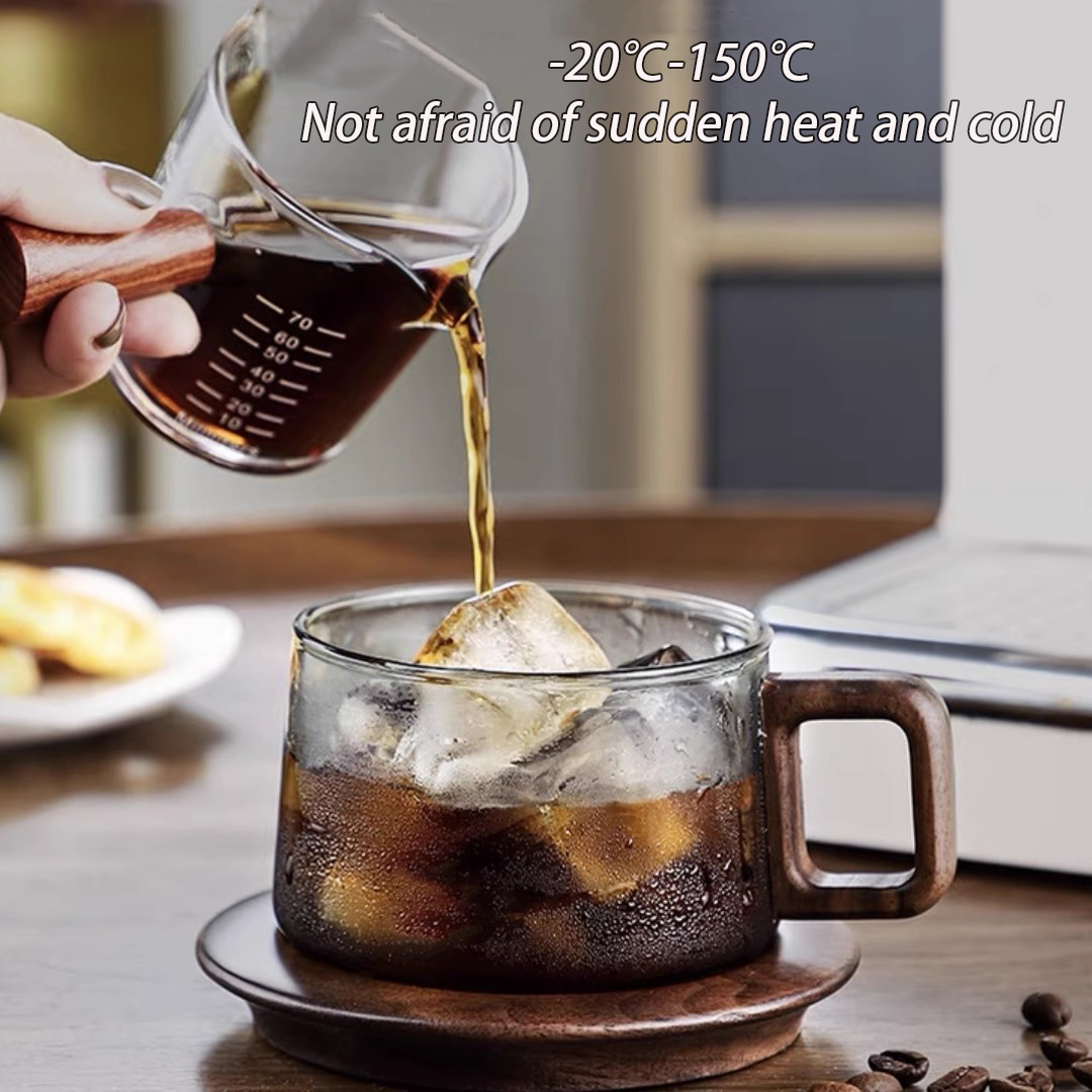 Кофейная кружка с деревянной р – обзор и цена Espresso Cup Saucer