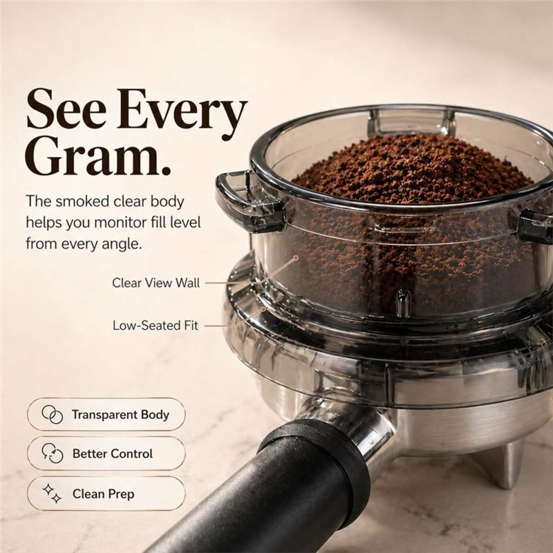 Дозирующая воронка A65T-Twist- – обзор и цена Breville Espresso Barista Express