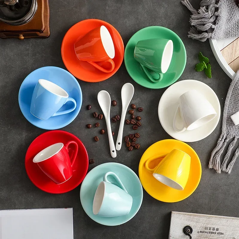 80 мл керамическая кофейная ча – обзор и цена Espresso Cup Saucer