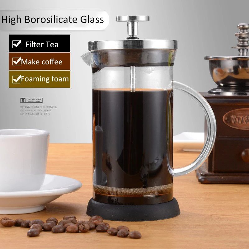 Кофейник френч-пресс 350-1000  – обзор и цена French Press Coffee & Tea
