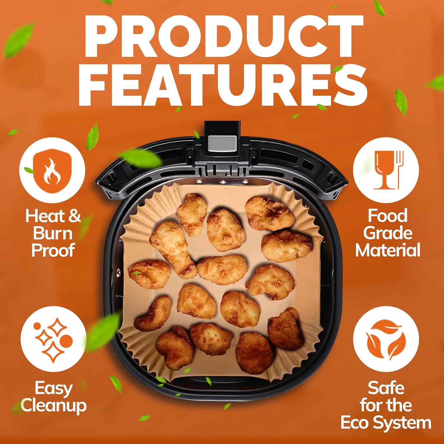 Бумажные вкладыши для фритюрни – обзор и цена Ninja Air Fryer Af101