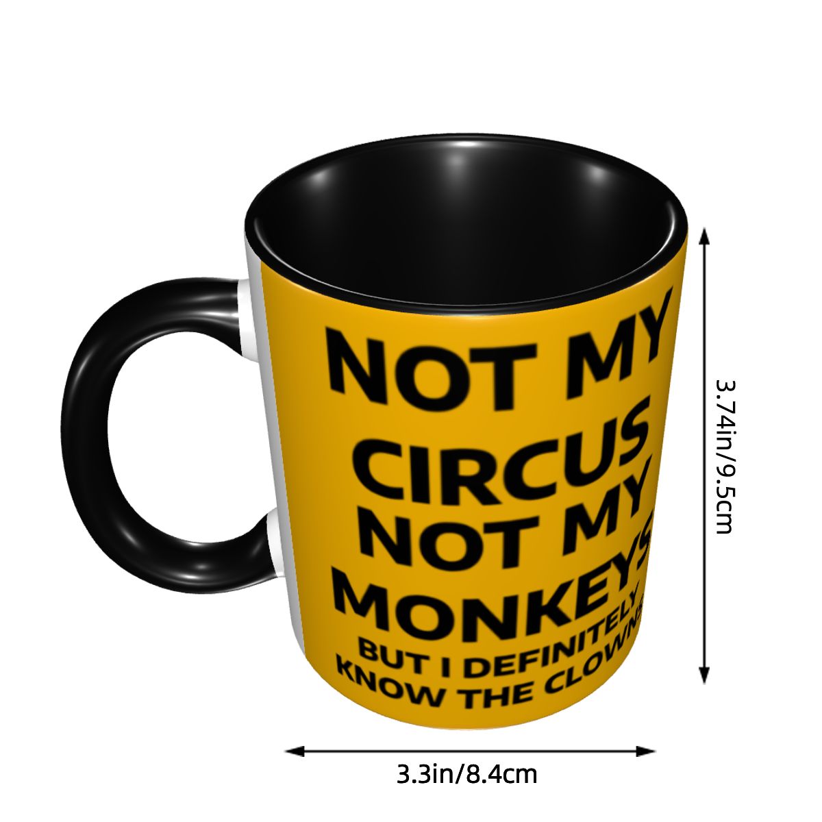 Кружка для кофе «Не мой цирк,  – обзор и цена Coffee Tea Bottle