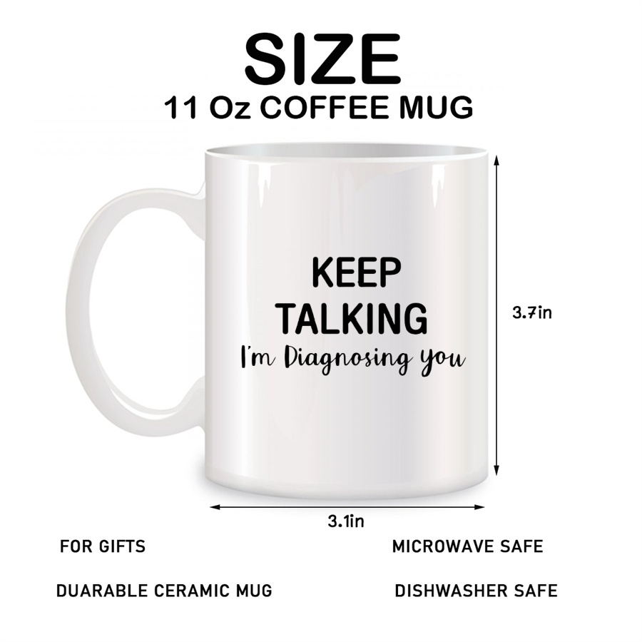 Keep Talking I'm Diagnosing Yo – обзор и цена Coffee Tea Friends