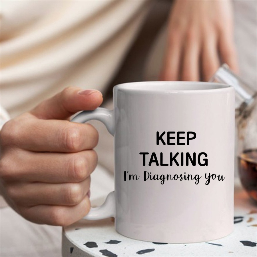 Keep Talking I'm Diagnosing Yo – обзор и цена Coffee Tea Friends