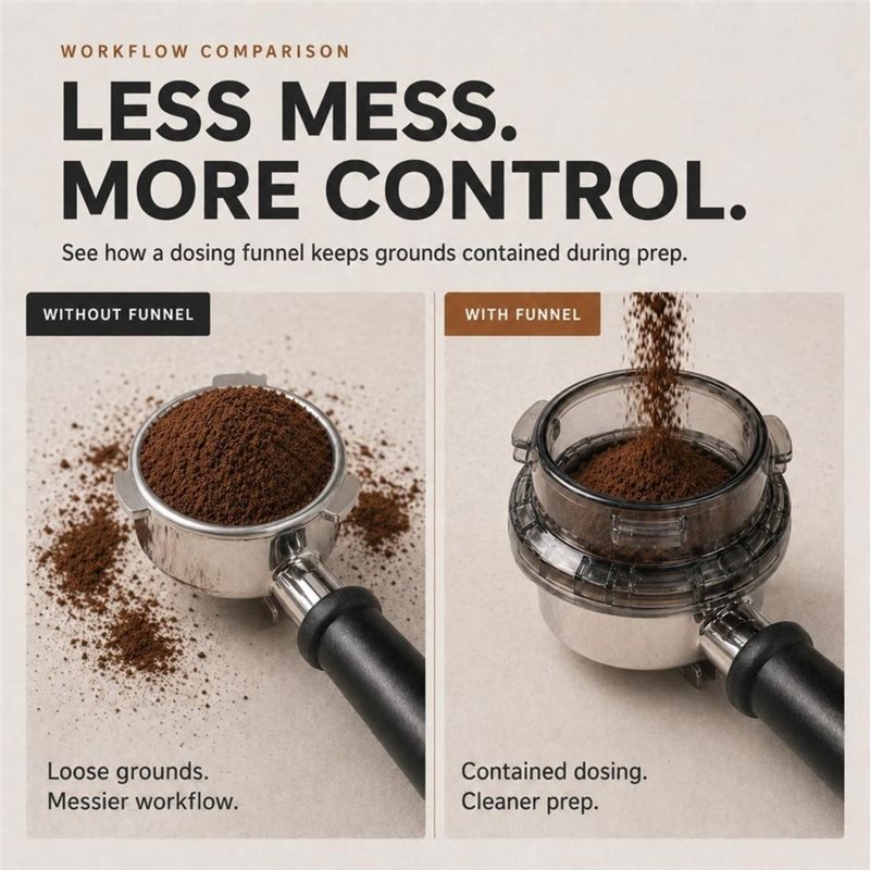 Акция! Воронка для портафильтр – обзор и цена Breville Espresso Barista Express