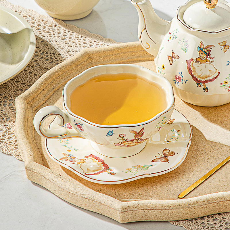 Кофейная чашка и тарелка в анг – обзор и цена Coffee Tea Gift Set