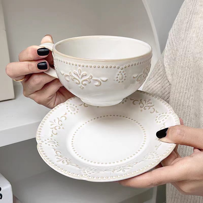 Набор чашек и посуды с француз – обзор и цена Espresso Cup Saucer