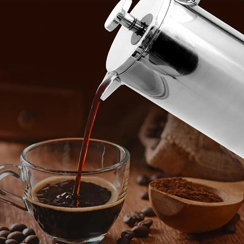 Термостойкая кофеварка-френч-п – обзор и цена French Press Coffee & Tea