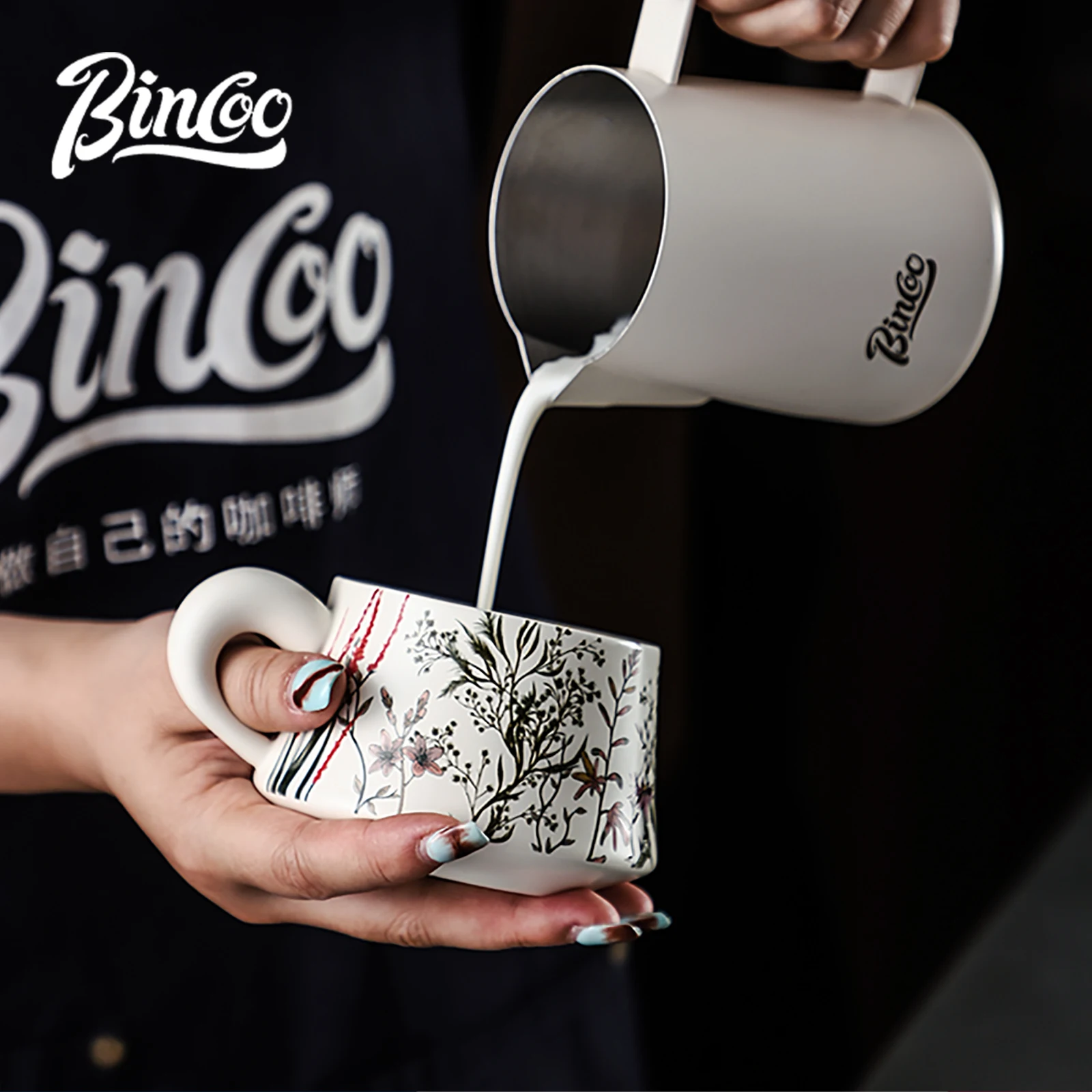 BINCOO 260 мл керамическая коф – обзор и цена Espresso Cup Saucer