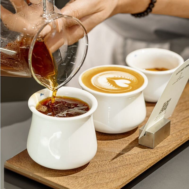 Набор из 2 керамических чашек  – обзор и цена Espresso Cup Saucer