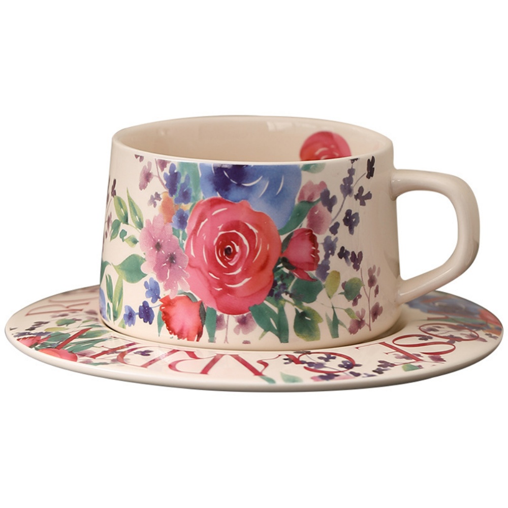 Винтажная кофейная кружка с цв – обзор и цена Espresso Cup Saucer